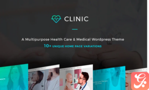 Clinic - Health and Medical Center WordPress Theme