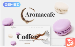 Aromacafe - Coffee Shop Elementor WordPress Theme