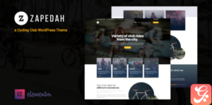 Zapedah - Cycling Club WordPress Theme 1.2