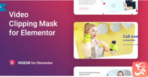 Videor – Video Clipping Mask for Elementor 1.1.0