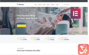 Balanceser - Financial Services Elementor WordPress Theme