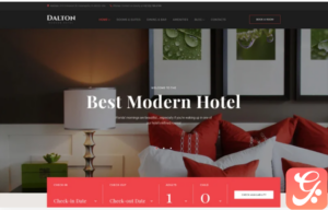Dalton - Modern Hotel & Resort WordPress Theme