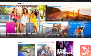 Digezine - News Magazine WordPress Theme