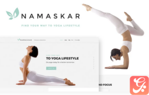Namaskar - Yoga WordPress Theme