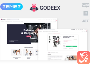 Godeex - Sports Gear ECommerce Modern Elementor WooCommerce Theme