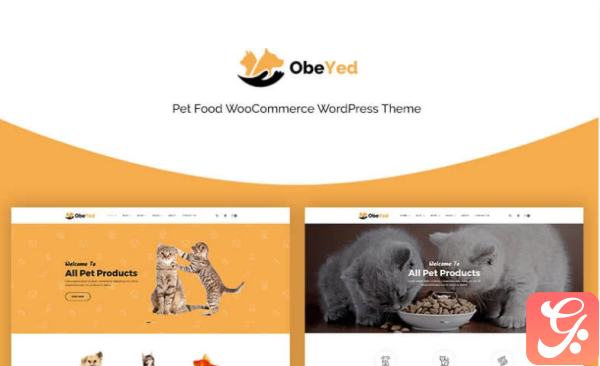 Obeyed Pet Food WooCommerce Theme 1