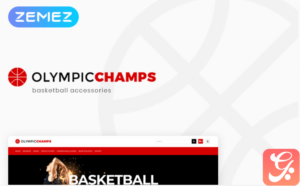 Olympicchamps - Basketball Stuff Elementor WooCommerce Theme