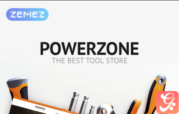 PowerZone Tools Store Elementor WooCommerce Theme