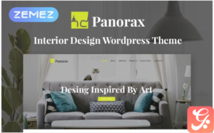 Panorax - Interior Design Multipurpose Modern Elementor WordPress Theme