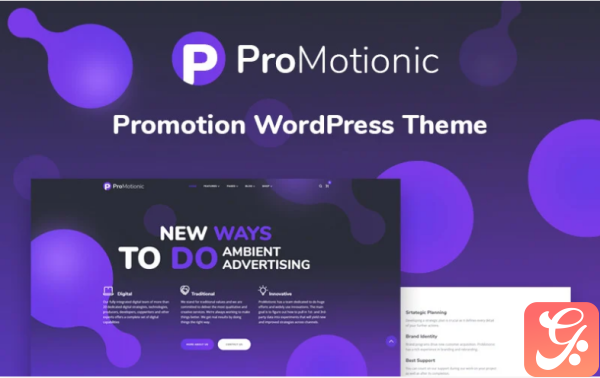 ProMotionic Promotion Agency WordPress Theme