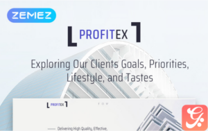 Profitex - Bright Architecture Agency Elementor WordPress Theme