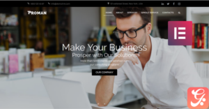 Proman - Business Multipurpose Modern Elementor WordPress Theme
