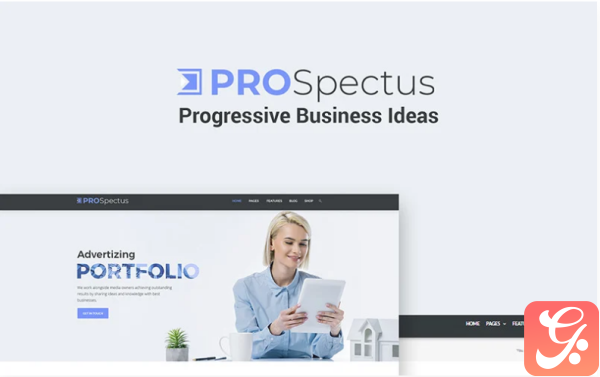 Prospectus Advertising Portfolio WordPress Theme