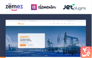 Provem - Reliable And Solid Energy WordPress Theme
