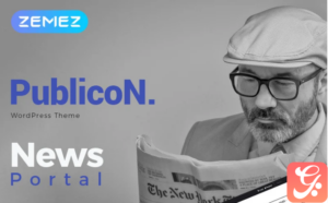 Publicon - News Portal Elementor WordPress Theme