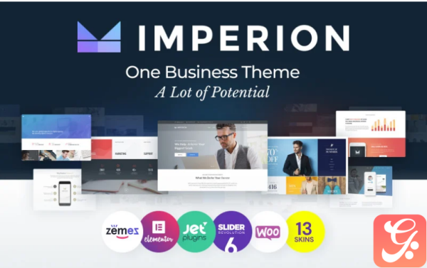 Imperion - Multipurpose Corporate WordPress Theme