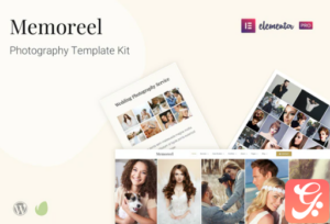 Memoreel - Photography Template Kit