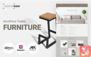 Roomswear - Furniture Elementor WordPress Theme