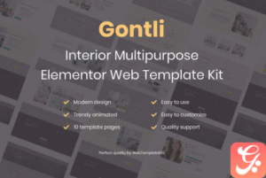 Gontli - Interior Multipurpose Template Kit