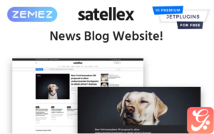 Satellex - News Blog Multipurpose Classic WordPress Theme
