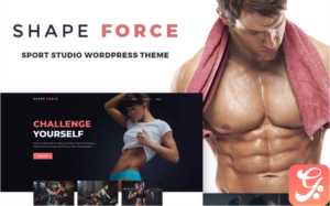 ShapeForce - Sport Studio WordPress Theme