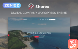 Shorex - Digital Multipurpose Modern Elementor WordPress Theme