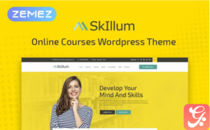 SkIllum - Online Courses Elementor WordPress Theme
