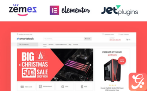 Smartstock - Electronics ECommerce Classic Elementor WooCommerce Theme