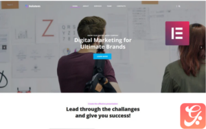 Solutem - Creative Agency Multipurpose Modern Elementor WordPress Theme