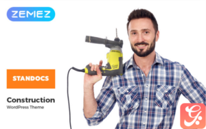 Standocs - Construction Company Elementor WordPress Theme