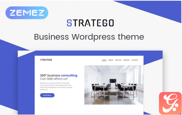 Stratego Business Elementor WordPress Theme