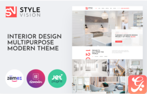 Style Vision - Interior Design Multipurpose Modern Elementor WordPress Theme