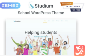 Studium - Education Multipurpose Modern Elementor WordPress Theme