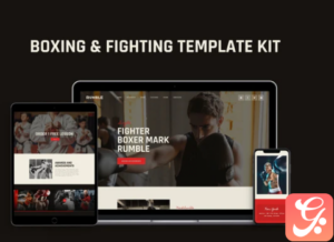 Rumble - Boxing, MMA & Fighting Elementor Template Kit