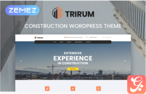 Trirum - Construction Multipurpose Modern Elementor WordPress Theme