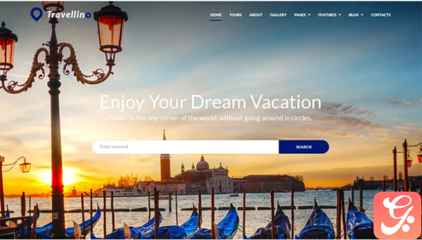 Travellino Travel Company Elementor WordPress Theme
