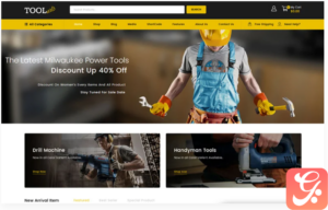 ToolArt - Power Tools Store WooCommerce Theme