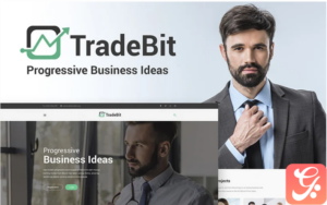TradeBit - Bitcoin-Trading WordPress Theme