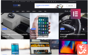 Techtonix - Tech Blog Elementor WordPress Theme