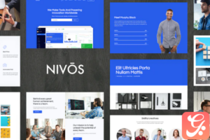 Nivos - Software Company Template Kit