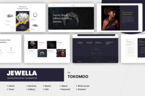 Jewella - Jewelry Elementor Template Kit