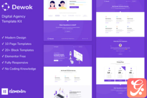 Dewok - Digital Agency Template Kit