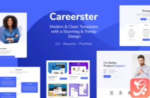 Careerster - CV/Resume Elementor Templates