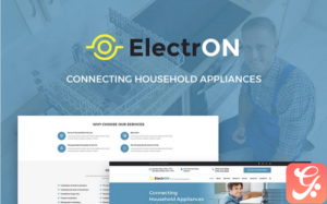 ElectrON - Maintenance Services Company WordPress Theme