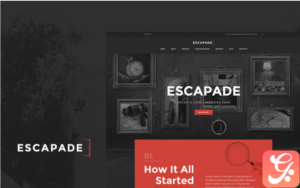 Escapade - Escape Room Responsive WordPress Theme