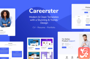 Careerster - CV/Resume Elementor Templates