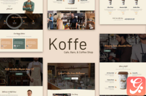 Koffe - Cafe & Coffee Shop Template Kit