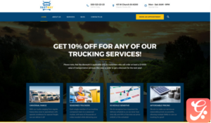 FastWay - Transportation Company Responsive WordPress Theme