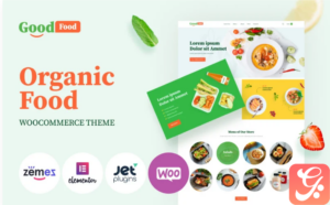 GoodFood - Stylish Organic Food Template WooCommerce Theme