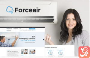Forceair - Air Conditioner Services WordPress Theme